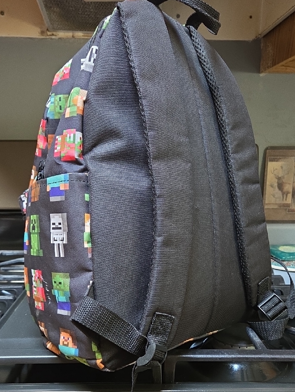 Minecraft Pixel Character Backpack - Picture 2 of 6